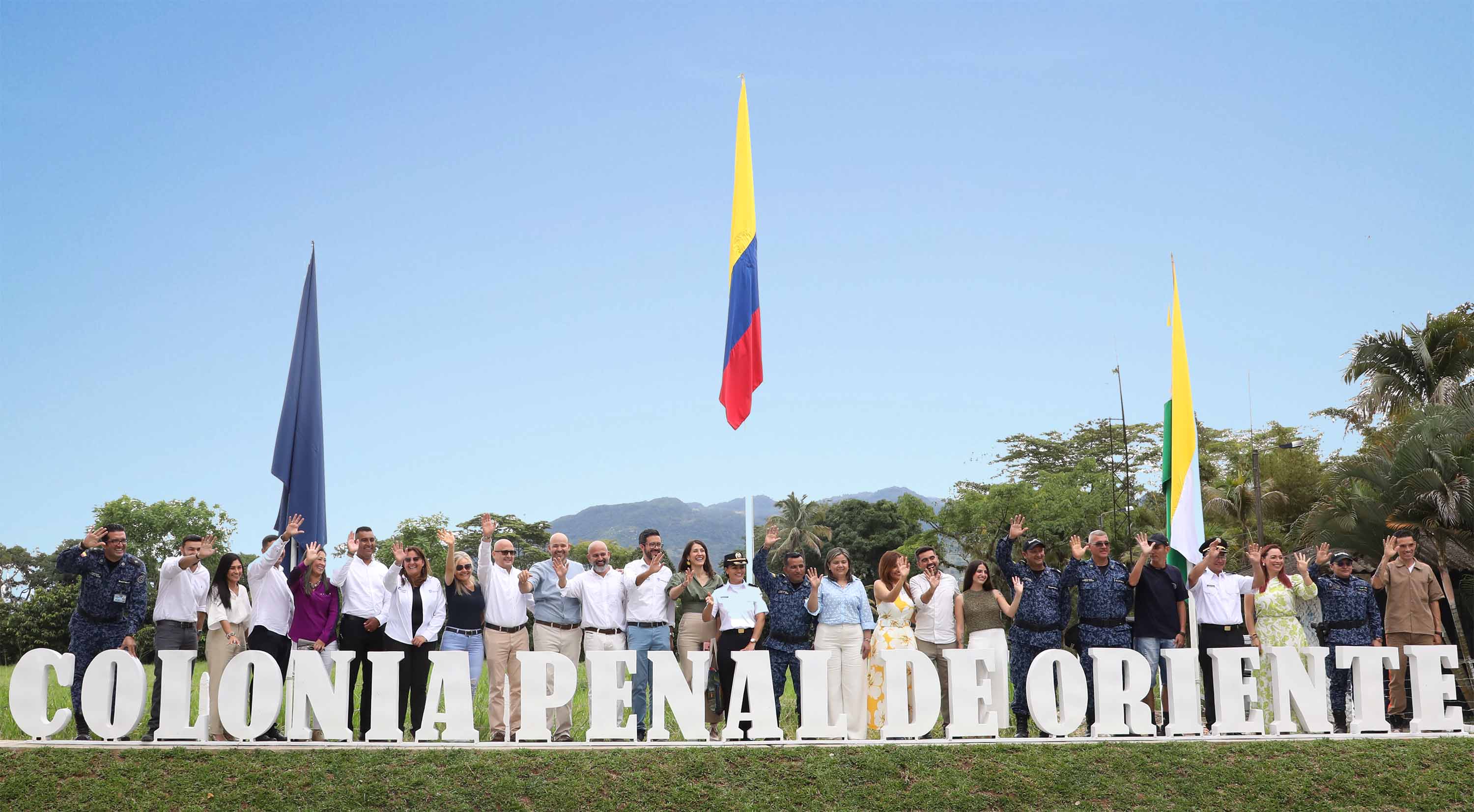 Imagen de la celebración de los 100 años de Colonia Penal de Oriente