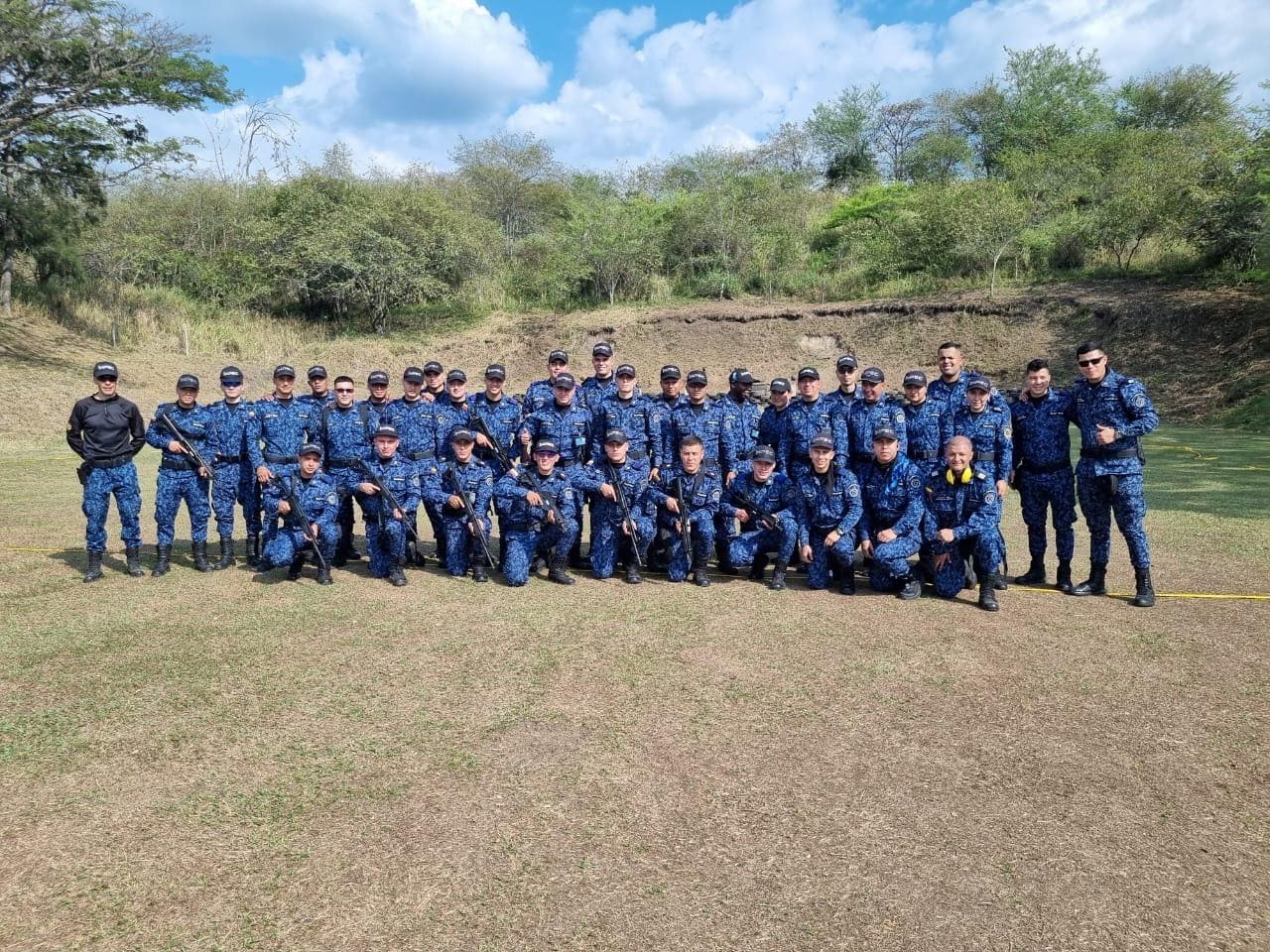 Imagen de la Práctica en la Escuela de Policía Simón Bolívar