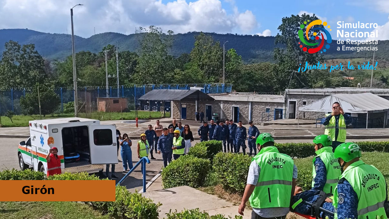 Simulacro Nacional de Respuesta a Emergencias
