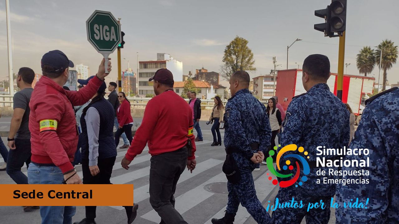 Simulacro Nacional de Respuesta a Emergencias