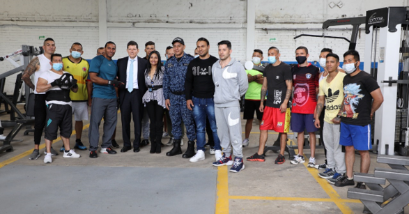 Inauguración del Gimnasio de Alto Rendimiento en La Modelo para la Rehabilitación de Privados de la Libertad