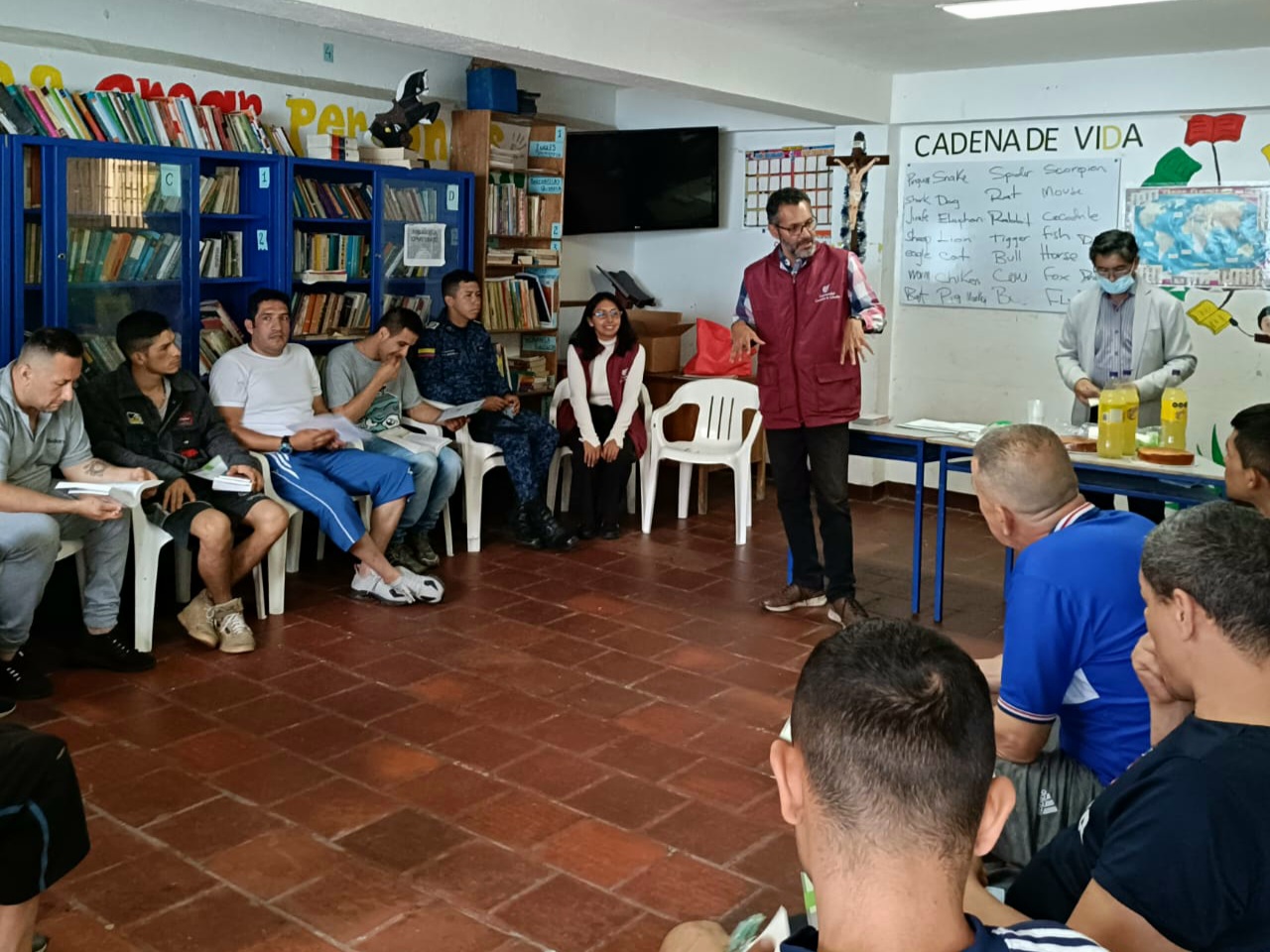Imagen de la Graduación de privados de la libertad del programa Justicia Restaurativa.