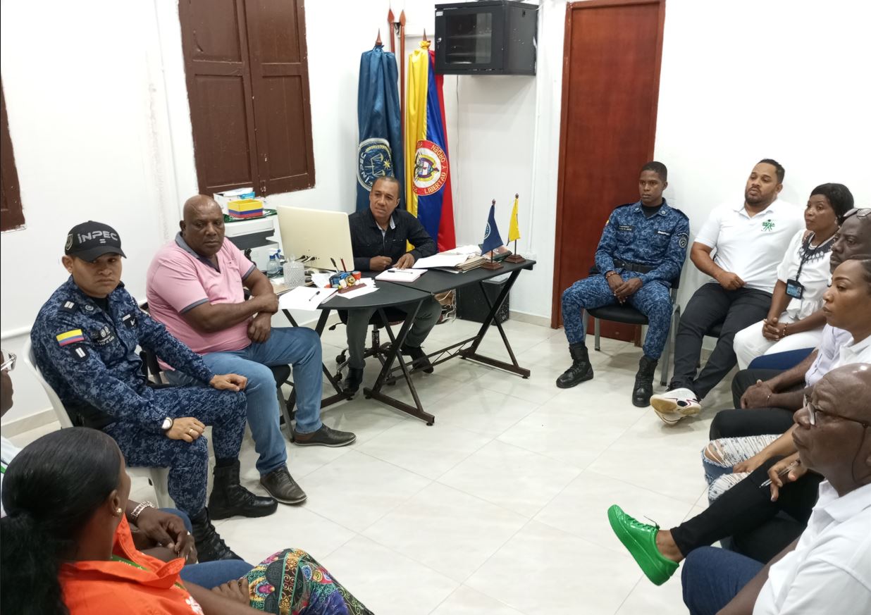 Imagen de la mesa técnica en Quibdo