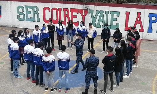 INPEC sensibiliza a jóvenes de Santa Rosa de Viterbo con el programa “Delinquir No Paga”