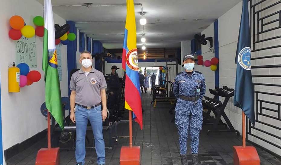 Entrega de gimnasio en Apartadó