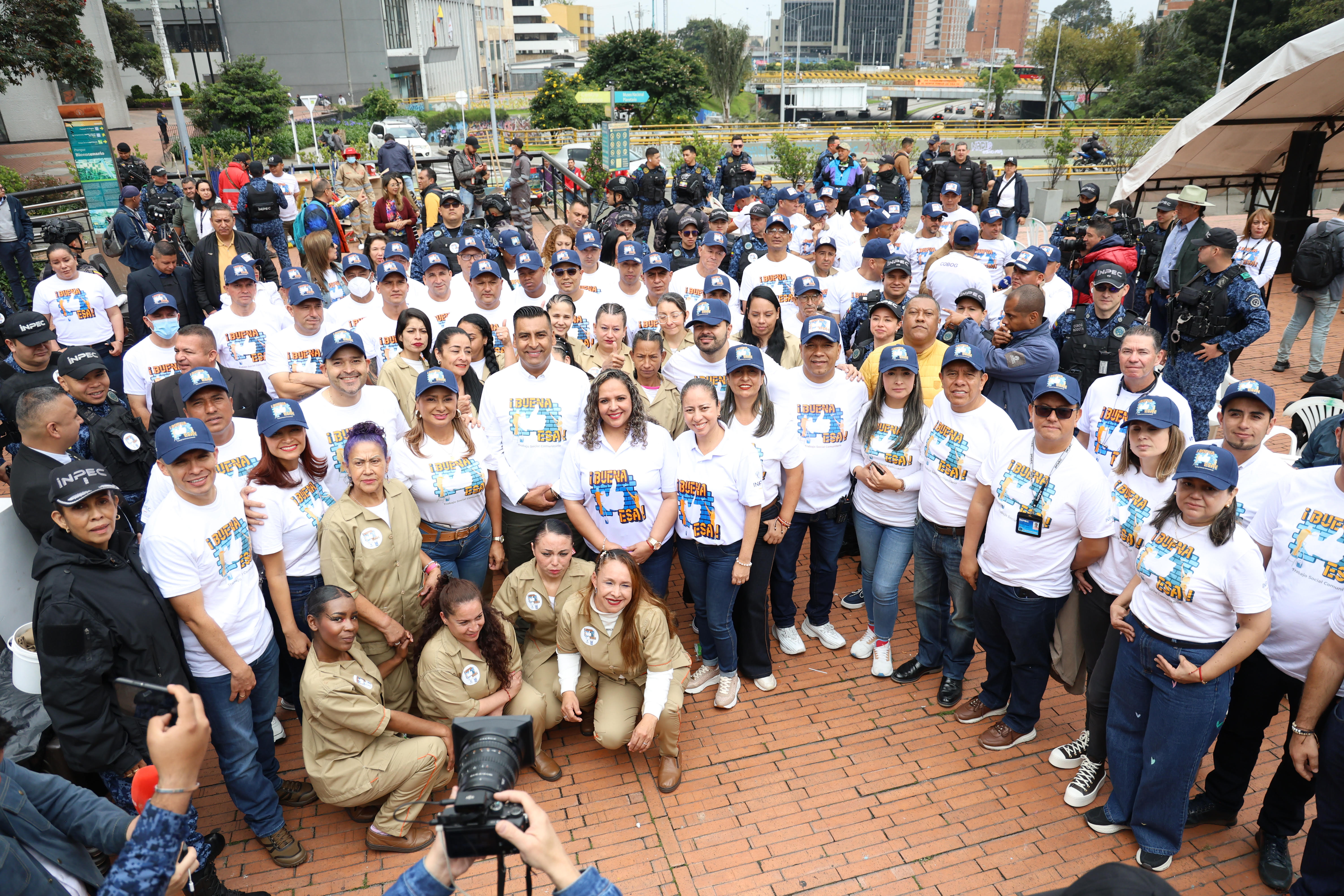 Desde el parque Bicentenario  en la ciudad de Bogotá se efectuó el lanzamiento de la campaña 