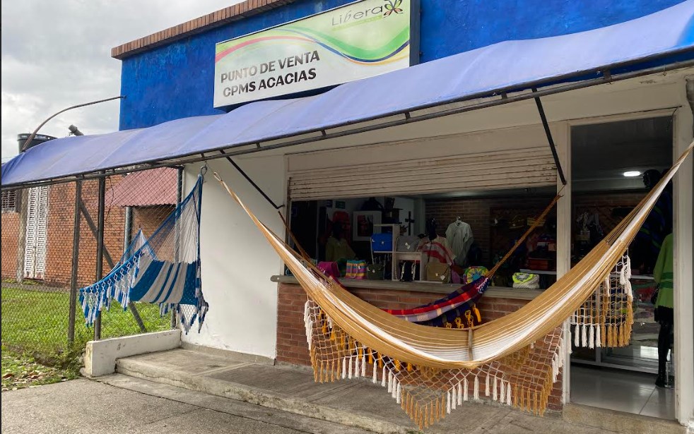 Punto de venta Libera Colombia  en Acacías Meta 